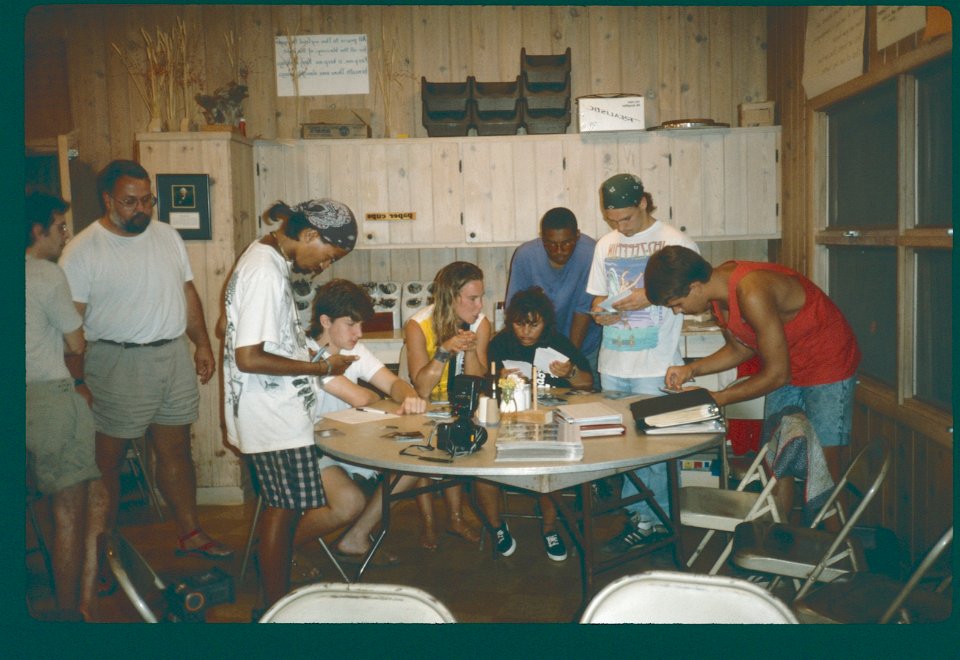 Campers 1991 Dining hall project